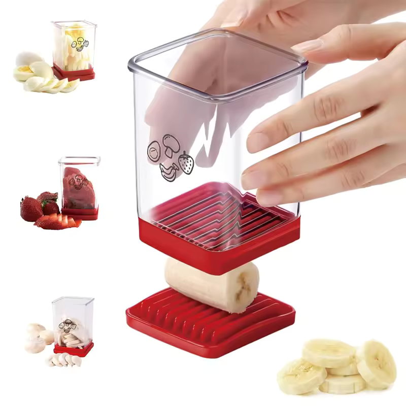 SliceMaster Pro - Fruit, Vegetable, and Egg Speed Slicer