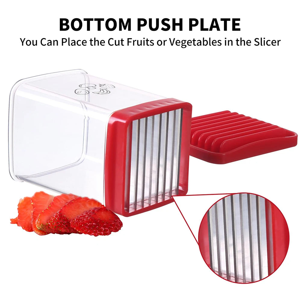SliceMaster Pro - Fruit, Vegetable, and Egg Speed Slicer