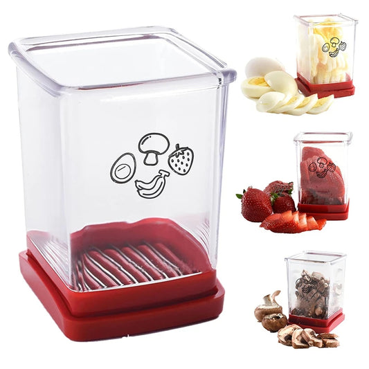 SliceMaster Pro - Fruit, Vegetable, and Egg Speed Slicer