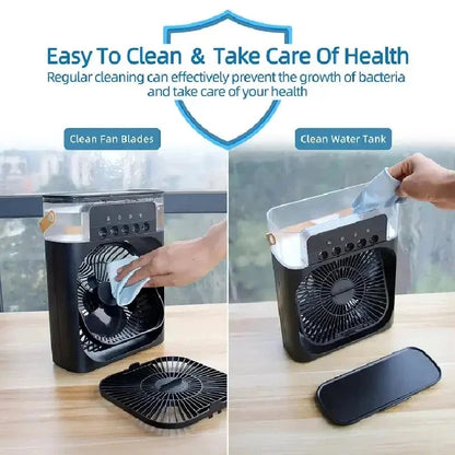 Portable Mist Fan & Personal Air Cooler