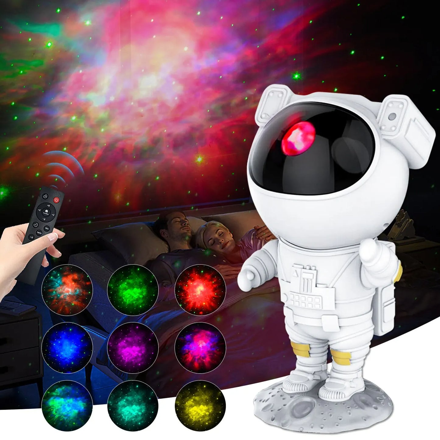 AstroGlow Galaxy Projector Night Light