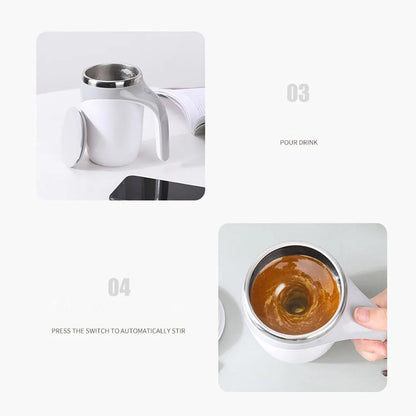 Self-Stirring Coffee Mug