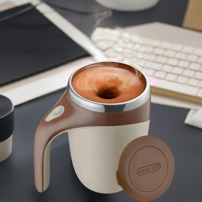 Self-Stirring Coffee Mug